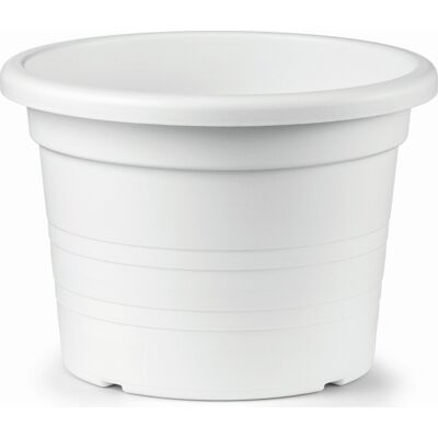 VECA Vaso Cilindro Plastica Blanco - 80 Cm VECA Vaso Cilindro Plastica Blanco - 80 Cm