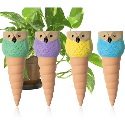 OEM Kit De Riego Por Goteo, Juego De 4 Para Regar Plantas Durante Las Vacaciones, Para Uso Interior Y Exterior, Oficina, Jardín, Macetas De Terracota, Botella De Riego Por Goteo OEM Kit De Riego Por Goteo, Juego De 4 Para Regar Plantas Durante Las Vacaciones, Para Uso Interior Y Exterior, Oficina, Jardín, Macetas De Terracota, Botella De Riego Por Goteo