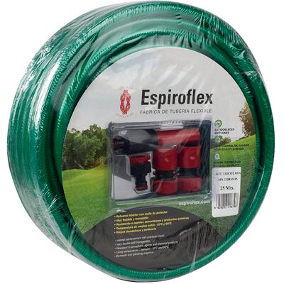 Espiroflex - Kit Manguera Tricot.s/torsion 15mm. X25 M Marca Espiroflex - Kit Manguera Tricot.s/torsion 15mm. X25 M Marca