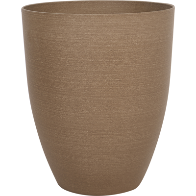 BELIANI Maceta Alta Para Plantas Tiesto Para Interior Y Exterior 43 X 52 Cm Marrón Croton BELIANI Maceta Alta Para Plantas Tiesto Para Interior Y Exterior 43 X 52 Cm Marrón Croton