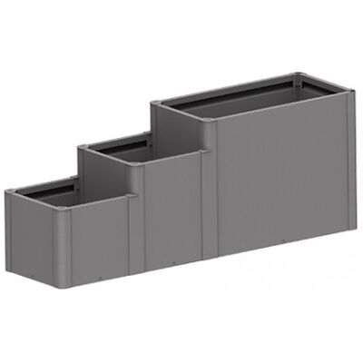 Cama de jardín elevada BIOHORT Da Vinci - Diseño modular de acero Cama de jardín elevada BIOHORT Da Vinci - Diseño modular de acero