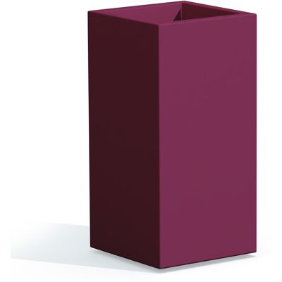 Idralite - Maceta Cuadrada De Resina H 80 Mod. Cube Top 40x40 Violeta Idralite - Maceta Cuadrada De Resina H 80 Mod. Cube Top 40x40 Violeta