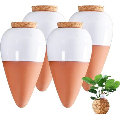 OEM Maceta De Terracota, Jardinera De Terracota, Sistema De Riego Automático Y Ecológico Para Plantas De Interior Y Exterior, Sistema De Riego Natural, Mini Terracota OEM Maceta De Terracota, Jardinera De Terracota, Sistema De Riego Automático Y Ecológico Para Plantas De Interior Y Exterior, Sistema De Riego Natural, Mini Terracota