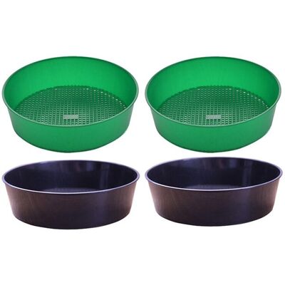 OEM Juego De 4 Tamices Para Macetas De Jardín, Tamices Para Rocas Y Arena, Tamices Para Compost. OEM Juego De 4 Tamices Para Macetas De Jardín, Tamices Para Rocas Y Arena, Tamices Para Compost.