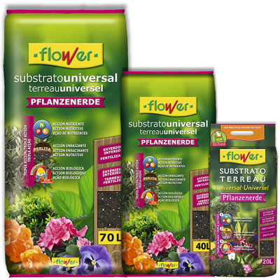 FLOWER Tierra para Plantas - 40L Universal FLOWER Tierra para Plantas - 40L Universal