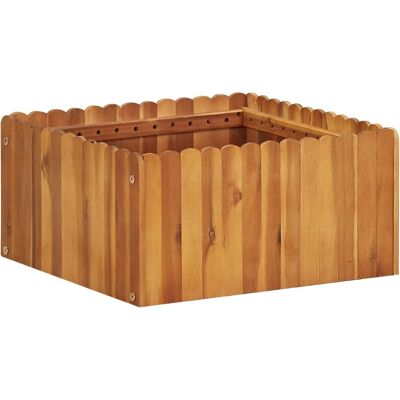 HelloShop26 - Jardinera - Acacia - 50x50x25 - Planter HelloShop26 - Jardinera - Acacia - 50x50x25 - Planter