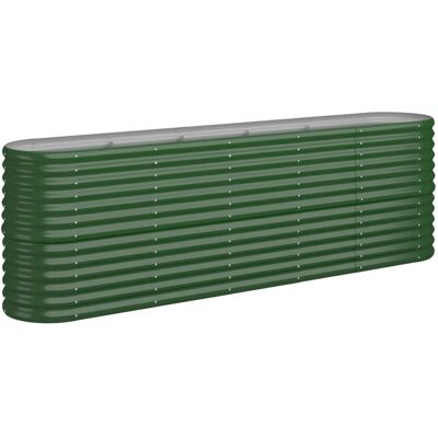 vidaXL Maceta de Jardín - 224x40x68 cm Verde - Jardineras vidaXL Maceta de Jardín - 224x40x68 cm Verde - Jardineras