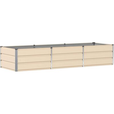Jardinera Marfil 240 X 80 X 45 Cm Acero Vidaxl Jardinera Marfil 240 X 80 X 45 Cm Acero Vidaxl
