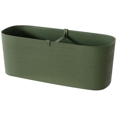 Maceta ecológica Paros de Teraplast - 50cm - Bosque Verde Maceta ecológica Paros de Teraplast - 50cm - Bosque Verde