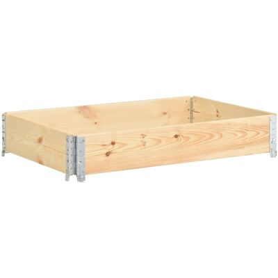 HELLOSHOP26 Macetero Elevado De 80 X 120 Cm Madera Maciza De Pino 020000852 HELLOSHOP26 Macetero Elevado De 80 X 120 Cm Madera Maciza De Pino 020000852