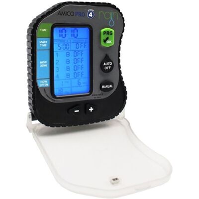 Programador A Pilas De 4 Zonas Rain Amico Pro4 Un Programador Perfecto Para Colocar En Una Arqueta Resistente El Agua Y La Humedad Oferta Exclusiva Programador A Pilas De 4 Zonas Rain Amico Pro4 Un Programador Perfecto Para Colocar En Una Arqueta Resistente El Agua Y La Humedad Oferta Exclusiva