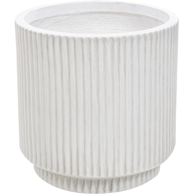 Beliani Maceta de Flor Off-White DARIA - Maceta de flores Beliani Maceta de Flor Off-White DARIA - Maceta de flores