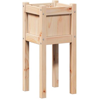 HELLOSHOP26 Jardinera Rectangular Moderna De 31 X 31 X 70 Cm Ideal Para Flores Fabricada En Madera Maciza De Pino Natural 020058385 HELLOSHOP26 Jardinera Rectangular Moderna De 31 X 31 X 70 Cm Ideal Para Flores Fabricada En Madera Maciza De Pino Natural 020058385