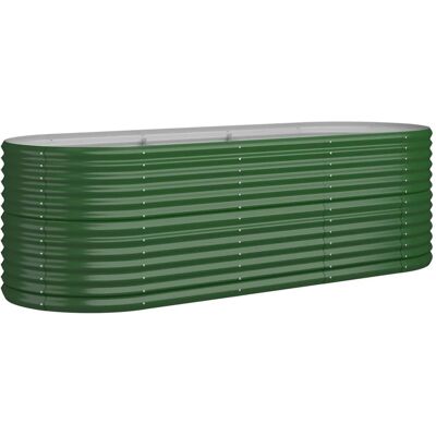 Jardinera VidaXL - 224x80x68 cm - Verde - Cama de jardín Jardinera VidaXL - 224x80x68 cm - Verde - Cama de jardín