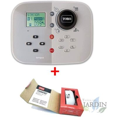 Kit de Riego Tempus Toro - 6 Zonas - WiFi Kit de Riego Tempus Toro - 6 Zonas - WiFi