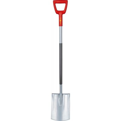 WOLF-Garten - Modelo 73ADA005650 - Pala redonda, mango ergonómico - Herramienta de jardinería WOLF-Garten - Modelo 73ADA005650 - Pala redonda, mango ergonómico - Herramienta de jardinería