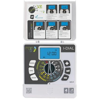Programador Rain I-dial De Interior 4 Zonas Programador Rain I-dial De Interior 4 Zonas