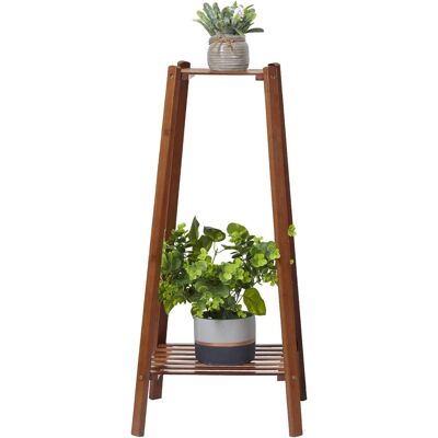 UNHO Soporte Plantas De Bambú Interior Exterior Estanteria Macetas Decorativa, 30 X 30 X 76cm UNHO Soporte Plantas De Bambú Interior Exterior Estanteria Macetas Decorativa, 30 X 30 X 76cm