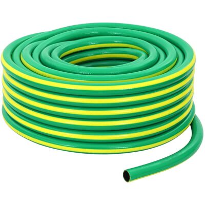 Manguera De Jardín 5 Capas Verde Y Amarillo 3/4'' 20 M Pvc Vidaxl Manguera De Jardín 5 Capas Verde Y Amarillo 3/4'' 20 M Pvc Vidaxl