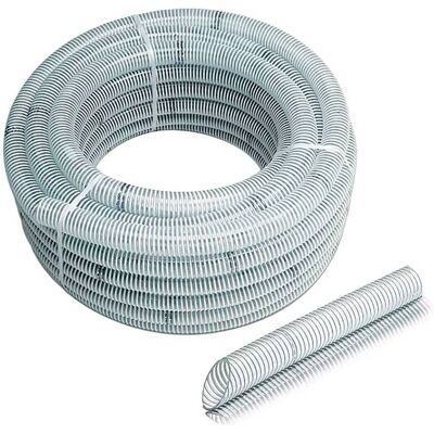 FITT Tubo Spiralato Atossico 'aliflex' Ø Mm. 80 X Mt. 25 - Ø Est. 89,8 Mm. FITT Tubo Spiralato Atossico 'aliflex' Ø Mm. 80 X Mt. 25 - Ø Est. 89,8 Mm.