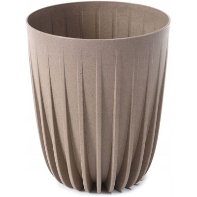 SHUMEE Maceta De Plástico Beige Lamela 22,6 Cm X 19 X 22,6 Cm 1 Unidad. SHUMEE Maceta De Plástico Beige Lamela 22,6 Cm X 19 X 22,6 Cm 1 Unidad.