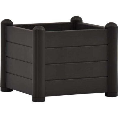 HELLOSHOP26 Macetero Elevado Para Plantas Y Flores Jardín Pp 43 X 43 X 35 Cm Antracita 020001223 HELLOSHOP26 Macetero Elevado Para Plantas Y Flores Jardín Pp 43 X 43 X 35 Cm Antracita 020001223