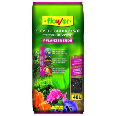 Substrato Univ. Pflanzenerde 70lt 80119 Flower Substrato Univ. Pflanzenerde 70lt 80119 Flower