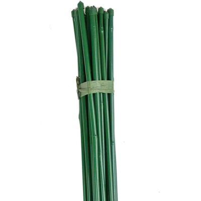 Pack Tutor Bambú Plastificado - 25 Unidades 150cm./12-14mm. (altura X Diámetro) - - Faura Pack Tutor Bambú Plastificado - 25 Unidades 150cm./12-14mm. (altura X Diámetro) - - Faura