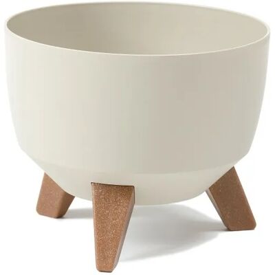 SHUMEE Maceta De Plástico Beige Lamela 24 Cm X 24 X 20 Cm 1 Unidad. SHUMEE Maceta De Plástico Beige Lamela 24 Cm X 24 X 20 Cm 1 Unidad.