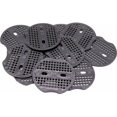 OEM 100 Piezas De Fijación De 6,5 X 6 Cm Para Estacas De Acero, Para Asegurar Tela Antihierbas Y Lonas De Suelo (negro) OEM 100 Piezas De Fijación De 6,5 X 6 Cm Para Estacas De Acero, Para Asegurar Tela Antihierbas Y Lonas De Suelo (negro)
