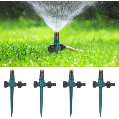 OEM Juego De 4 Aspersores De Césped Con Estaca Y 4 Aspersores Tándem Ajustables De 360° - Aspersor Automático De Jardín Para Jardín, Césped Y Plantas. OEM Juego De 4 Aspersores De Césped Con Estaca Y 4 Aspersores Tándem Ajustables De 360° - Aspersor Automático De Jardín Para Jardín, Césped Y Plantas.