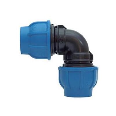 VDS 5 X Raccordo Poliprop Gomito 90 40x40mm VDS 5 X Raccordo Poliprop Gomito 90 40x40mm