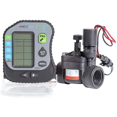 Rain - Programador A Pilas De 1 Zona Amico Pro1 Y Electrovalvula Rn 150 1 9v Un Programador Perfecto Para Colocar En Una Arqueta Resistente El Agua Y La Humedad Oferta Exclusiva Rain - Programador A Pilas De 1 Zona Amico Pro1 Y Electrovalvula Rn 150 1 9v Un Programador Perfecto Para Colocar En Una Arqueta Resistente El Agua Y La Humedad Oferta Exclusiva