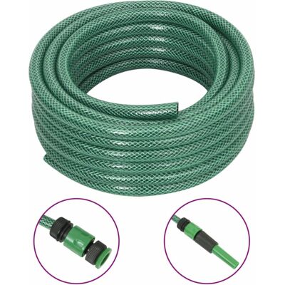vidaXL - Manguera de jardín 30 m - Verde - PVC - Manguera de jardín vidaXL - Manguera de jardín 30 m - Verde - PVC - Manguera de jardín