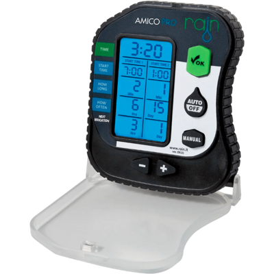 Programador A Pilas De 2 Zonas Rain Amico Pro2 Un Programador Perfecto Para Colocar En Una Arqueta Resistente El Agua Y La Humedad Oferta Exclusiva Programador A Pilas De 2 Zonas Rain Amico Pro2 Un Programador Perfecto Para Colocar En Una Arqueta Resistente El Agua Y La Humedad Oferta Exclusiva