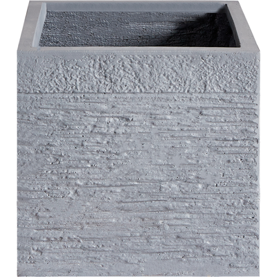 Beliani - Maceta Blanca Sólida De Fibra De Arcilla Cuadrada 30 X 30 X 28 Cm Resistentes A Los Rayos Uv Paros Beliani - Maceta Blanca Sólida De Fibra De Arcilla Cuadrada 30 X 30 X 28 Cm Resistentes A Los Rayos Uv Paros