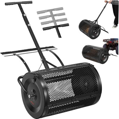 Vevor Esparcidor De Compostaje 76,5 L, Ancho De Trabajo De 61 Cm, Esparcidor De Abono Semillas Fertilizante, Con Enganche De Remolque Y Cepillo Nivelador, Acero, Distribuidor Para Cesped Jardín Huerto Vevor Esparcidor De Compostaje 76,5 L, Ancho De Trabajo De 61 Cm, Esparcidor De Abono Semillas Fertilizante, Con Enganche De Remolque Y Cepillo Nivelador, Acero, Distribuidor Para Cesped Jardín Huerto