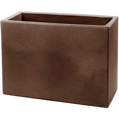 TERAPLAST Jardinera Rectangular Bronzo 115x50 Cm H 50 Mod. Schio Cassa TERAPLAST Jardinera Rectangular Bronzo 115x50 Cm H 50 Mod. Schio Cassa