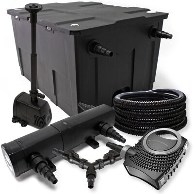 WILTEC Sunsun Juego De Filtros 60000l Estanque 18 W Clarificador Neo1 0000 80 W Bomba 25 M Manguera Fuente WILTEC Sunsun Juego De Filtros 60000l Estanque 18 W Clarificador Neo1 0000 80 W Bomba 25 M Manguera Fuente