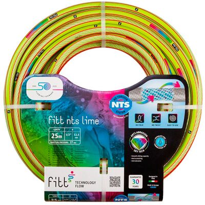 Fitt Nts Lime Manguera De Riego 25 Metros Limonada Fitt Nts Lime Manguera De Riego 25 Metros Limonada
