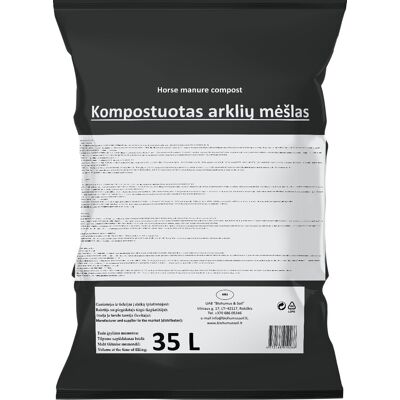 Compost Biohumus Sony 35l Ph 8 Contenido Humedad 38.5% Compost Biohumus Sony 35l Ph 8 Contenido Humedad 38.5%