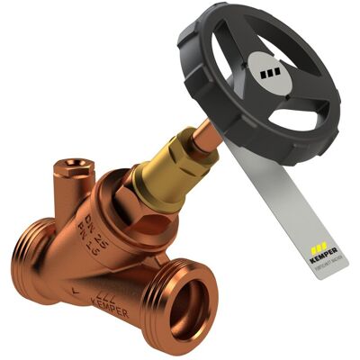 Kemper Weser Válvula De Cierre De Asiento Inclinado, Con Tapón De Vaciado, Rosca Macho, Figura 173 2g, Dn 32, 1732g03200 Kemper Weser Válvula De Cierre De Asiento Inclinado, Con Tapón De Vaciado, Rosca Macho, Figura 173 2g, Dn 32, 1732g03200