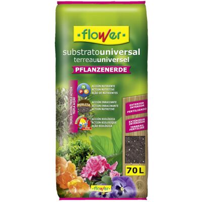 Substrato Univ. Pflanzenerde 70lt 80119 Flower Substrato Univ. Pflanzenerde 70lt 80119 Flower