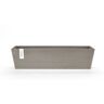 Brujas Olla Rectangular 80 Taupe - 80 x 20 x h. 20 cm - 25 l Ecopots