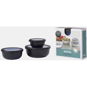 ROSTI MEPAL Mepal Cirqula Conjunto De Cajas De Conservación Negro Nórdico ROSTI MEPAL Mepal Cirqula Conjunto De Cajas De Conservación Negro Nórdico