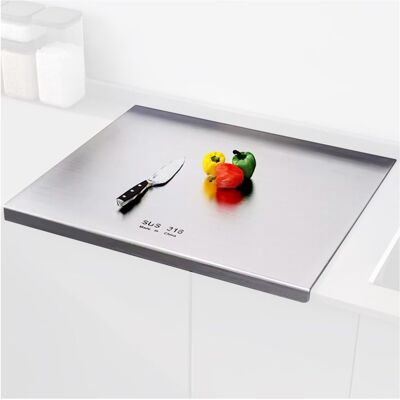 OEM Tablas De Cortar De Cocina De Acero Inoxidable 316 Con Bordes Elevados, Ideales Para Carne, Fruta, Verduras Y Pan (40 X 30 Cm). OEM Tablas De Cortar De Cocina De Acero Inoxidable 316 Con Bordes Elevados, Ideales Para Carne, Fruta, Verduras Y Pan (40 X 30 Cm).