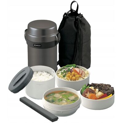 OEM Termo Para Almuerzo Zojirushi Sl-jaf14-hg De 1,23 L, Color Grafito OEM Termo Para Almuerzo Zojirushi Sl-jaf14-hg De 1,23 L, Color Grafito
