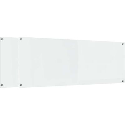 HELLOSHOP26 Juego De 2 Protectores Contra Salpicaduras De Cocina Resistentes Al Calor 110 X 40 Cm Diseño Moderno Fabricados En Vidrio Templado Transparente 020056262 HELLOSHOP26 Juego De 2 Protectores Contra Salpicaduras De Cocina Resistentes Al Calor 110 X 40 Cm Diseño Moderno Fabricados En Vidrio Templado Transparente 020056262