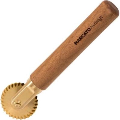 Accesorio De Cocina Marcato La Rotella Dentata Marrón Dorado 20 Cm Accesorio De Cocina Marcato La Rotella Dentata Marrón Dorado 20 Cm