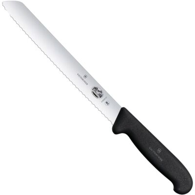 Cuchillo de Pan Victorinox - 21 cm Borde Dentado, Mango Ergonómico Cuchillo de Pan Victorinox - 21 cm Borde Dentado, Mango Ergonómico